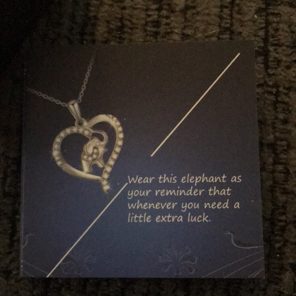 Elephant luck necklace! - Picture 2 of 7